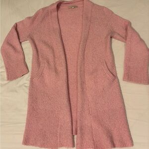 Pink Women's Sweater Cardigan